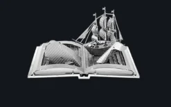 Metal Earth 3d Puzzels<Moby Dick Boeksculptuur - 3D puzzel