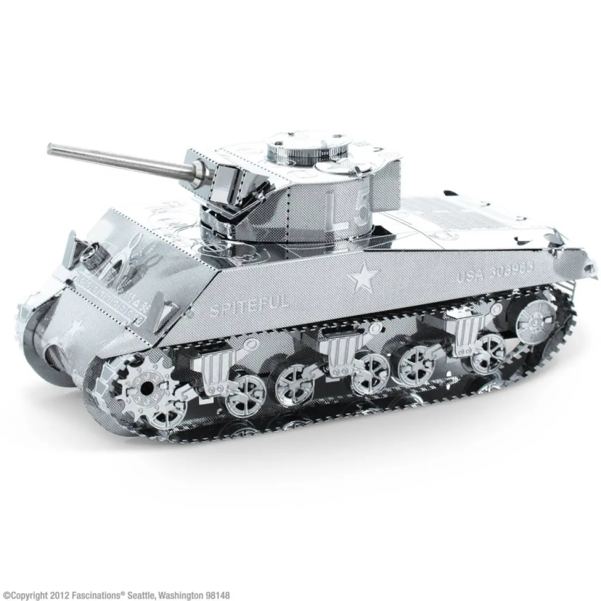 Metal Earth 3d Puzzels<Sherman Tank - 3D puzzel
