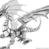 Metal Earth 3d Puzzels<Silver Dragon - Iconx 3D puzzel