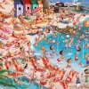 Piatnik Tekening|1000-1499<Het strand - Comic - puzzel van 1000 stukjes