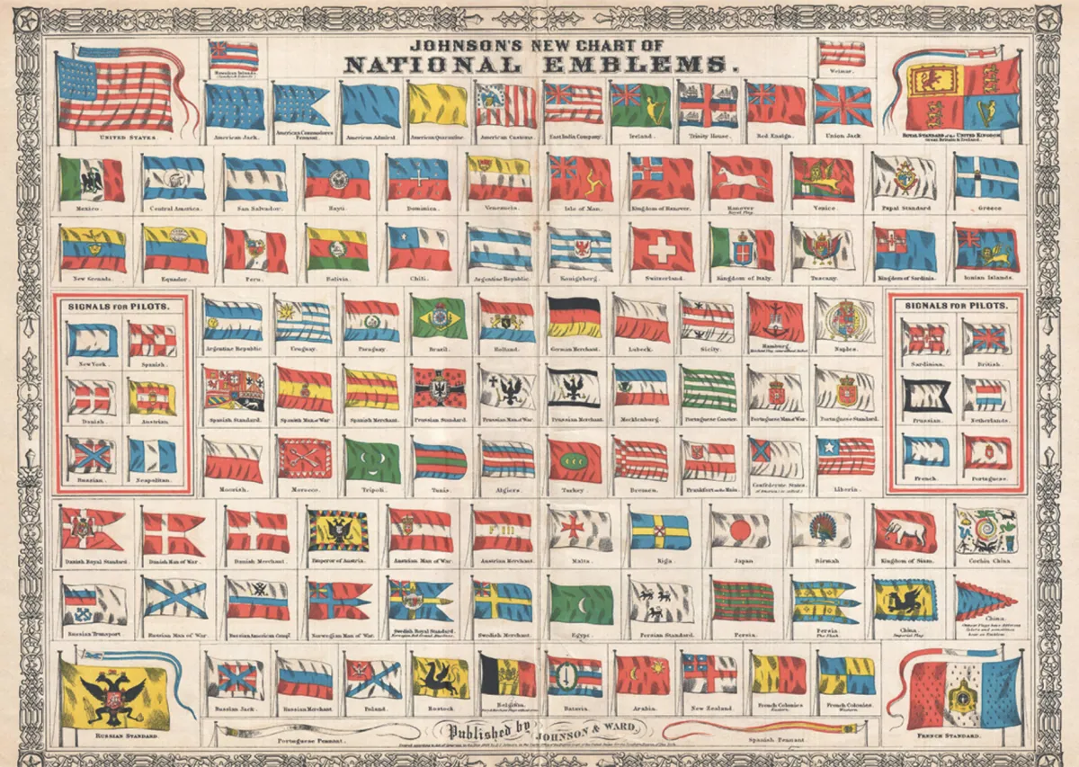 Piatnik Kunst En Cultuur|1000-1499<Nationale emblemen - 1000 stukjes