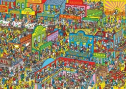 Plenty Gifts Tekening|1000-1499<Waar is Wally - Het Wilde Westen - leg- en zoekpuzzel van 1000 stukjes