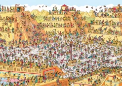 Plenty Gifts Tekening|1000-1499<Waar is Wally - De Azteken - leg- en zoekpuzzel van 1000 stukjes