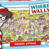 Plenty Gifts Tekening|1000-1499<Waar is Wally - Ridder aanval - leg- en zoekpuzzel van 1000 stukjes