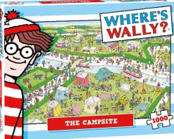 Plenty Gifts Tekening|1000-1499<Waar is Wally - De Camping - leg- en zoekpuzzel van 1000 stukjes