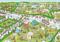 Plenty Gifts Tekening|1000-1499<Waar is Wally - De Camping - leg- en zoekpuzzel van 1000 stukjes