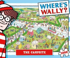 Plenty Gifts Tekening|1000-1499<Waar is Wally - De Camping - leg- en zoekpuzzel van 1000 stukjes