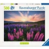 Kinderen Ravensburger Landschappen|Legpuzzels<Lupinen In bloei - puzzel van 500 stukjes