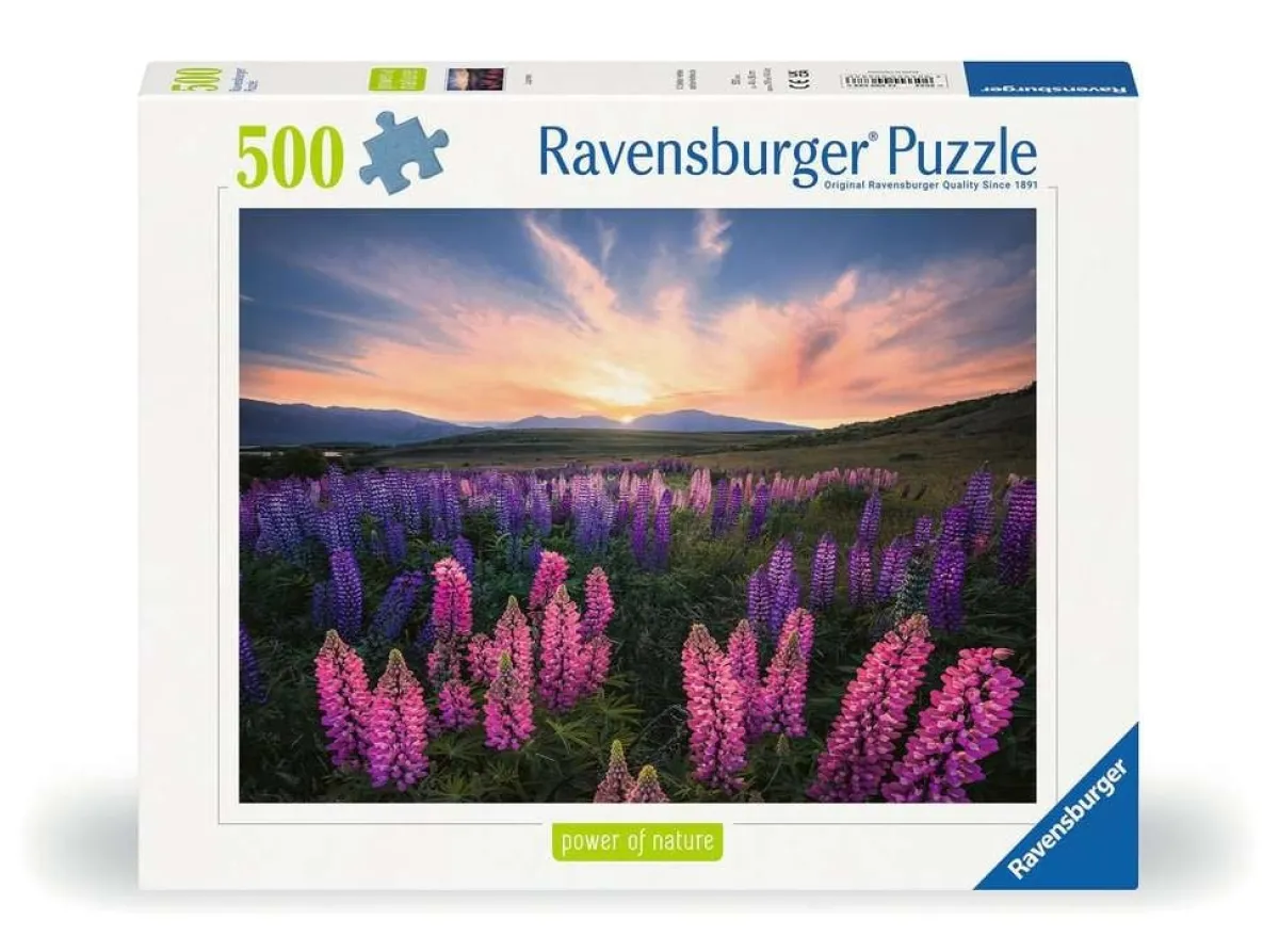 Kinderen Ravensburger Landschappen|Legpuzzels<Lupinen In bloei - puzzel van 500 stukjes