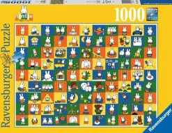 Ravensburger Disney, Pixar, Marvel|1000-1499<99 Nijntjes - puzzel van 1000 stukjes