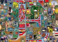 Ravensburger Kunst En Cultuur|1000-1499<Adembenemend Alfabet "E" - Colin Thompson - puzzel 1000 stukjes
