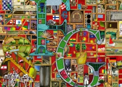 Ravensburger Kunst En Cultuur|1000-1499<Adembenemend Alfabet "F&G"- Colin Thompson - puzzel 1000 stukjes