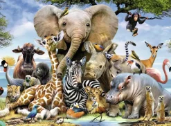 Kinderen Ravensburger Dieren|Legpuzzels<Afrikaanse vrienden - 300 stukjes XXL