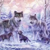 Ravensburger Fantasy|Dieren<Arctische wolven - 1000 stukjes
