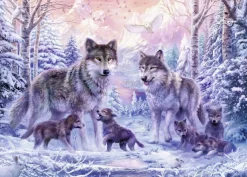 Ravensburger Fantasy|Dieren<Arctische wolven - 1000 stukjes