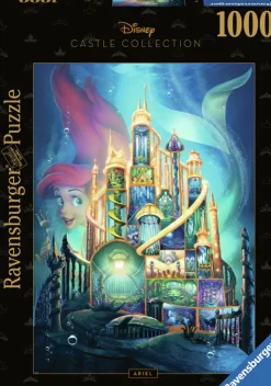 Ravensburger Disney, Pixar, Marvel|1000-1499<Ariel - Disney Kasteel 6 - puzzel van 1000 stukjes