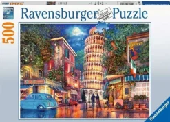Kinderen Ravensburger Steden En Gebouwen|Legpuzzels<Avond in Pisa - puzzel van 500 stukjes