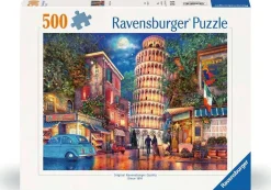 Kinderen Ravensburger Steden En Gebouwen|Legpuzzels<Avond in Pisa - puzzel van 500 stukjes