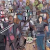 Ravensburger Star Wars|Disney, Pixar, Marvel<Baby Yoda - Mandalorian - Challenge - puzzel van 1000 stukjes