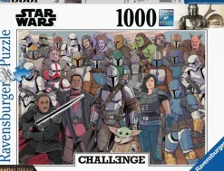 Ravensburger Star Wars|Disney, Pixar, Marvel<Baby Yoda - Mandalorian - Challenge - puzzel van 1000 stukjes