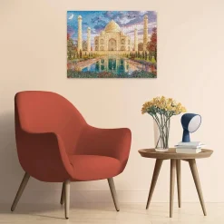 Ravensburger Steden En Gebouwen|1500-1999<Betoverende Taj Mahal - puzzel van 1500 stukjes