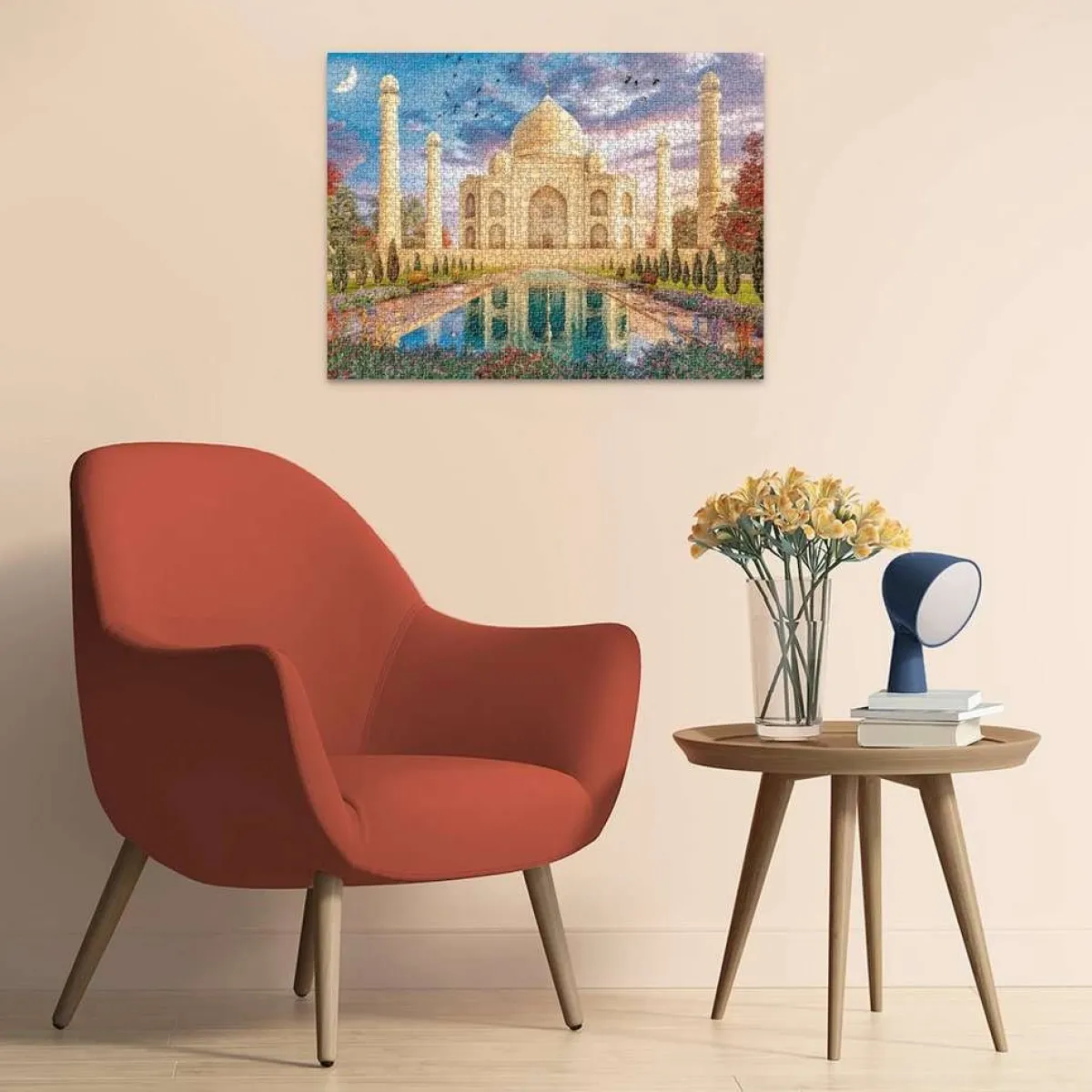 Ravensburger Steden En Gebouwen|1500-1999<Betoverende Taj Mahal - puzzel van 1500 stukjes