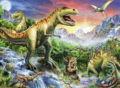 Kinderen Ravensburger Dieren|Legpuzzels<Bij de dinosaurussen - 100 stukjes XXL
