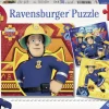 Kinderen Ravensburger Disney, Pixar, Marvel|Legpuzzels<Bij gevaar Brandweerman Sam roepen - 3 x 49 stukjes