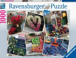 Ravensburger Steden En Gebouwen|1000-1499<Bloemenpracht in New York - puzzel van 1000 stukjes