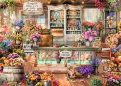 Ravensburger Landschappen|1000-1499<Bloemenwinkel - All Seasons - puzzel van 1000 stukjes