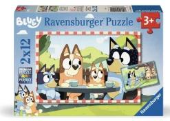 Kinderen Ravensburger Disney, Pixar, Marvel|Legpuzzels<Bluey - 2 x 12 stukjes