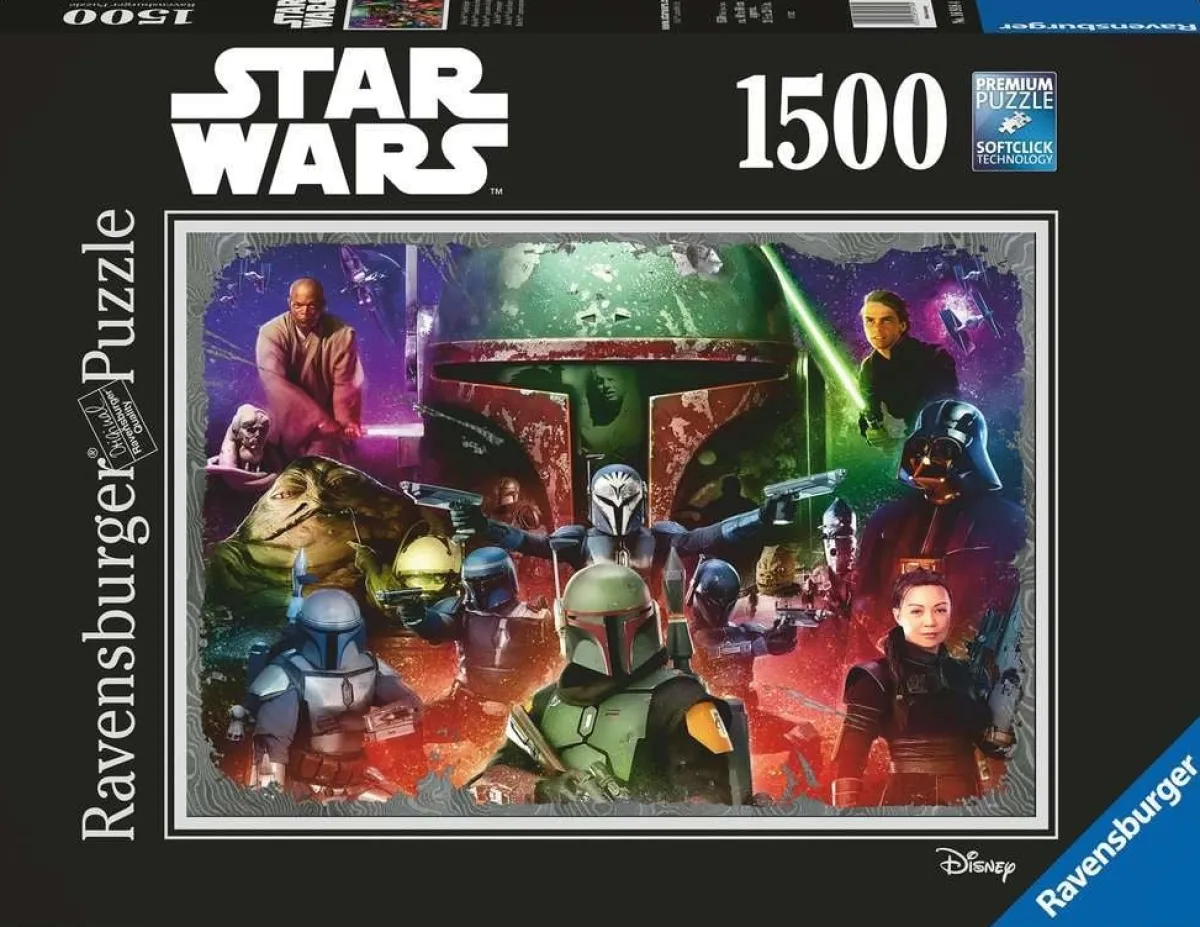 Ravensburger Star Wars|1500-1999<Boba Fett: Premiejager - puzzel van 1500 stukjes