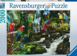 Ravensburger Steden En Gebouwen|2000 En Meer<Bonte papegaaien in de Jungle- puzzel van 2000 stukjes