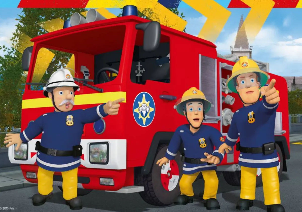 Kinderen Ravensburger Tekening|Legpuzzels<Brandweerman Sam helpt - 2 x 24 stukjes