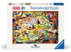 Ravensburger Tekening|1000-1499<Busy Birdies - Dean Macadam - puzzel van 1000 stukjes