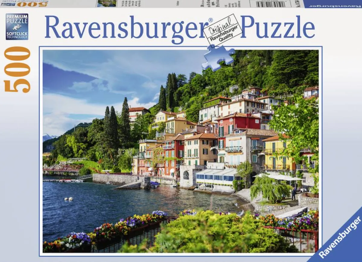 Kinderen Ravensburger Landschappen|Legpuzzels<Comomeer in Italië - puzzel van 500 stukjes