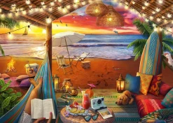 Ravensburger Landschappen|500-999<Cozy Cabana - 500 XL stukjes