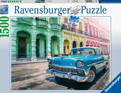 Ravensburger Steden En Gebouwen|1500-1999<Cuba Cars - puzzel van 1500 stukjes