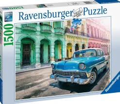 Ravensburger Steden En Gebouwen|1500-1999<Cuba Cars - puzzel van 1500 stukjes