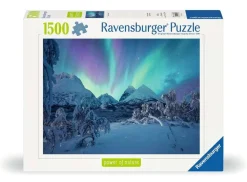 Ravensburger Landschappen|1500-1999<Dansend Noorderlicht - puzzel van 1500 stukjes