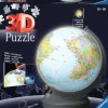 Kinderen Ravensburger 3d Puzzels|Astrologie & Wereldkaarten<De aarde - wereldbol - 540 stukjes