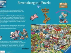Ravensburger Tekening|Steden En Gebouwen<De Camping - Ray Nicholson - puzzel van 1000 stukjes