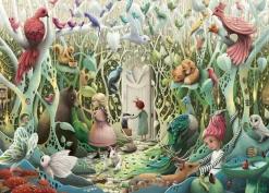 Ravensburger Dieren|Kunst En Cultuur<De geheime tuin - puzzel van 1000 stukjes