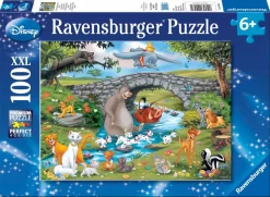 Kinderen Ravensburger Disney, Pixar, Marvel|Legpuzzels<De grote Disney familie - 100 stukjes XXL