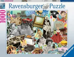 Ravensburger Kunst En Cultuur|1000-1499<De jaren 50 - puzzel van 1000 stukjes