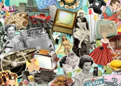 Ravensburger Kunst En Cultuur|1000-1499<De jaren 50 - puzzel van 1000 stukjes