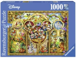 Ravensburger Disney, Pixar, Marvel|1000-1499<De mooiste Disney thema's - 1000 stukjes