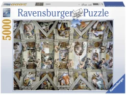 Ravensburger Kunst En Cultuur|Steden En Gebouwen<De Sixtijnse Kapel - puzzel van 5000 stukjes