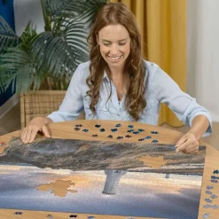 Ravensburger Landschappen|1500-1999<De vuurtoren van Akranes - Ijsland - puzzel van 1500 stukjes
