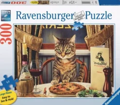 Ravensburger Tekening|100-499<Diner voor één - puzzel van 300 XXL stukjes